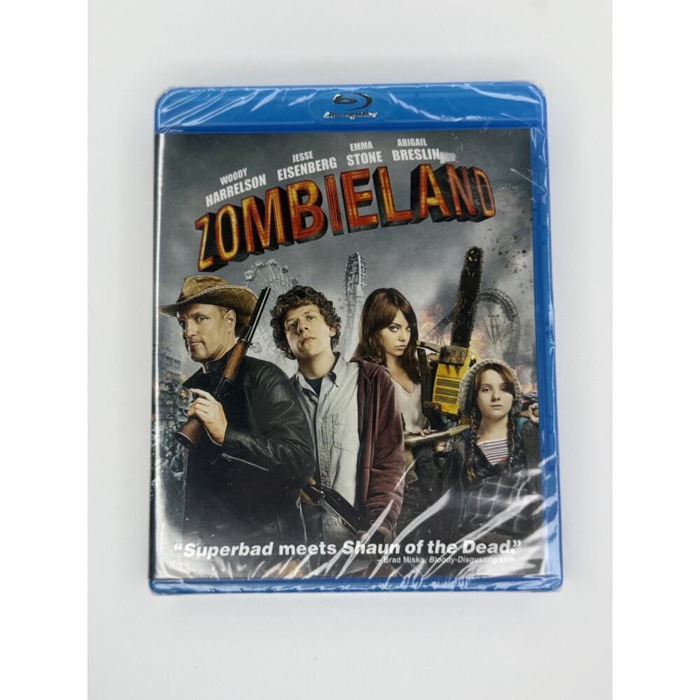 Zombieland [SDH] (Blu-ray, 2010, Widescreen)‎ Woody Harrelson/Jesse Eisenberg!